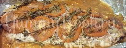 филе горбуши, запеченной с тимьяном. Шаг 6