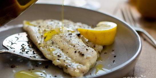 Филе морского языка в духовке