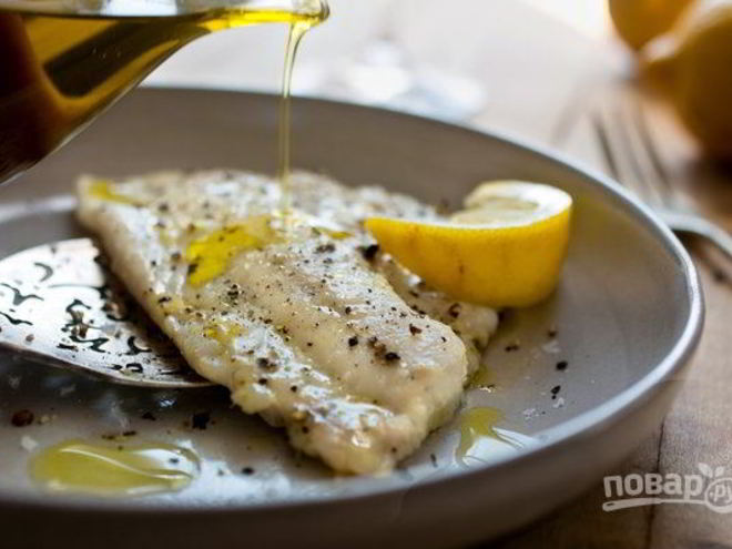 Рецепт филе морского языка в духовке
