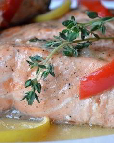 Филе семги в духовке