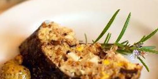 Форель, фаршированная яйцом