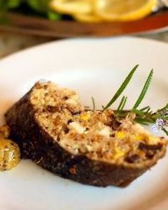 Форель, фаршированная яйцом