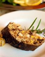 Форель, фаршированная яйцом