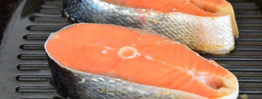 форель на гриле с весенним салатом. Шаг 2