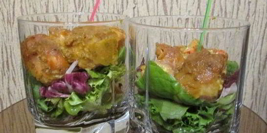 Форель-тирияки