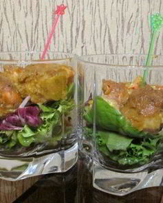 Форель-тирияки