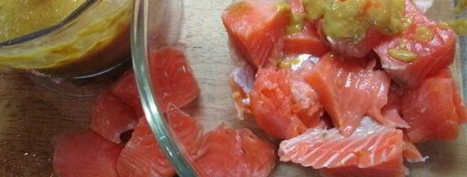 форель-тирияки. Шаг 3