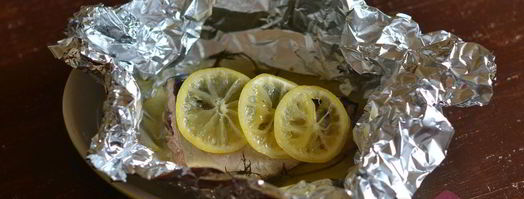 горбуша в фольге. Шаг 8