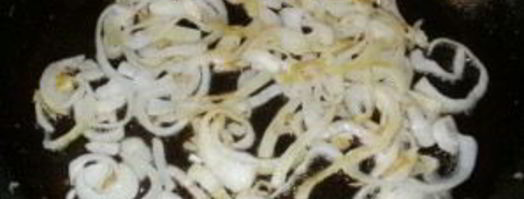 кальмар, тушенный в сметане. Шаг 2