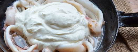 кальмары в сметанном соусе. Шаг 6