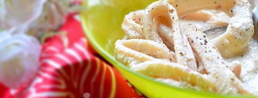 кальмары в сметанном соусе. Шаг 8