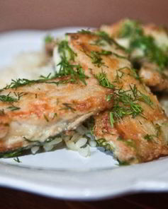 Камбала под маринадом