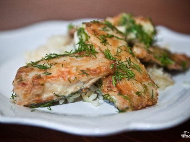 Рецепт камбалы под маринадом