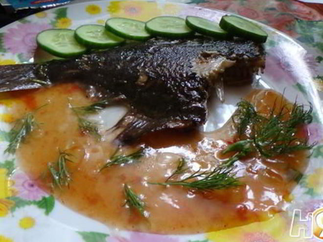 Рецепт камбалы с соусом чили