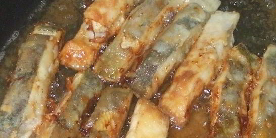 Камбала жареная