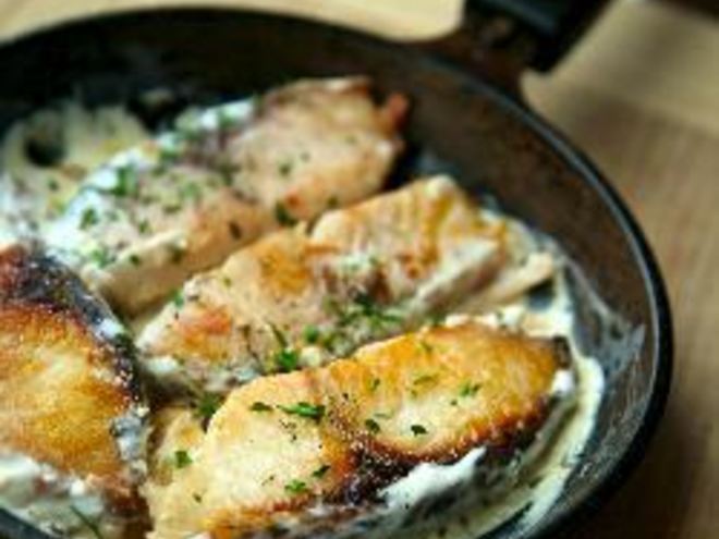 Рецепт карпа жаренного со сметаной