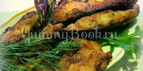 Карп жареный пикантный