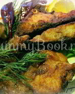 Карп жареный пикантный