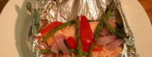 кижуч, запеченный с овощами. Шаг 5