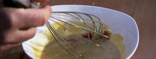 копченый судак с горчичным соусом. Шаг 4