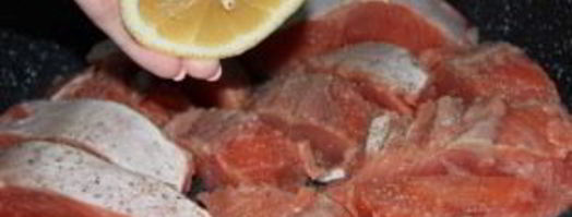 красная рыба под сливочным соусом. Шаг 3