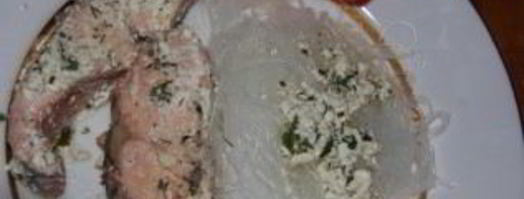 красная рыба под сливочным соусом. Шаг 10