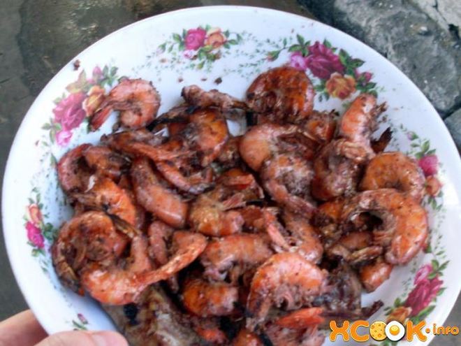 Рецепт креветок на мангале