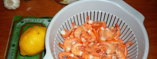 креветки на мангале. Шаг 2