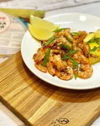 Креветки с манго по-вьетнамски