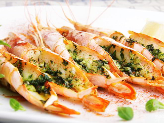 Рецепт лангустин, запеченных в духовке