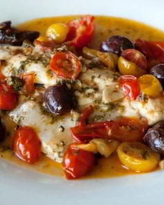 Лещ с овощами