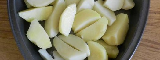 лещ с запеченым картофелем. Шаг 7