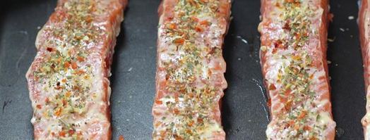 лимонный лосось с сырным соусом. Шаг 3