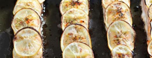 лимонный лосось с сырным соусом. Шаг 5