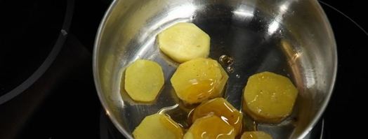 лосось, обернутый беконом с шалфеем, и картофельный гратен. Шаг 5