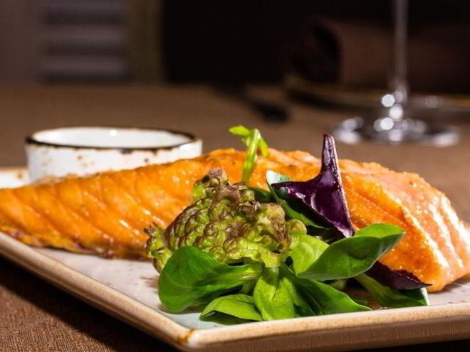 Рецепт лосося с апельсиновым соусом