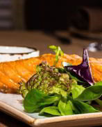 Лосось с апельсиновым соусом