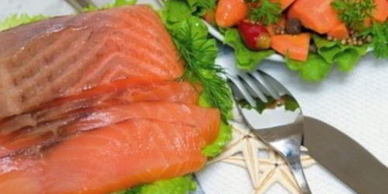 Лосось семужного посола