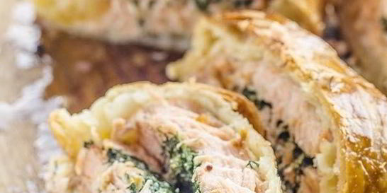 Лосось в хрустящем тесте