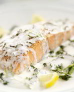 Лосось в сливочном соусе