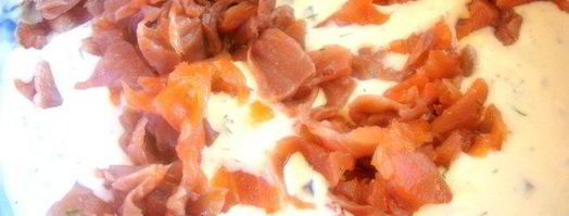 лосось в сметанном желе. Шаг 8