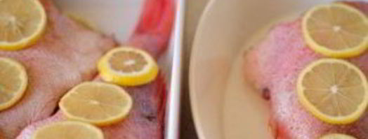 морская рыба в духовке. Шаг 2