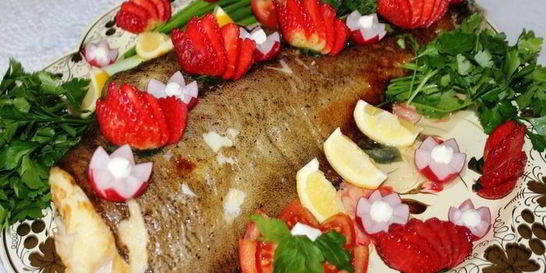 Палтус По-королевски