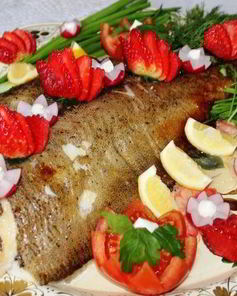 Палтус По-королевски