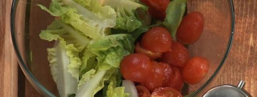 палтус в сливочном соусе с зеленым салатом. Шаг 6