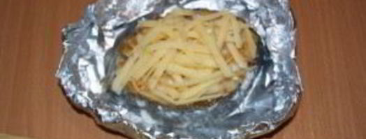 рыба клыкач на гриле. Шаг 5