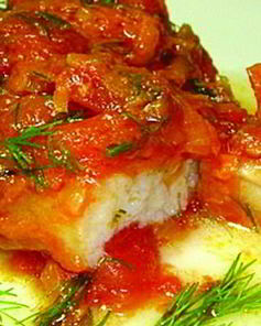 Рыба по-гречески