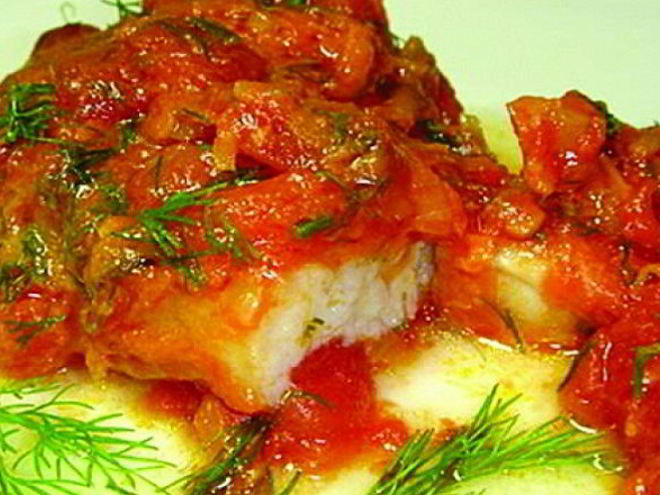 Рецепт рыбы по-гречески