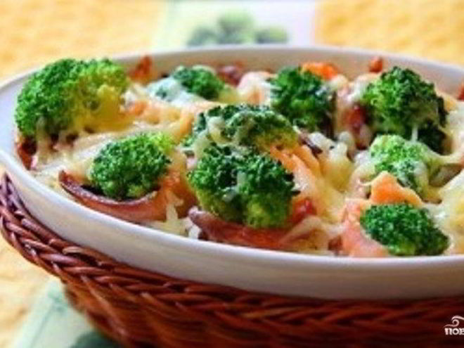Рецепт рыбы с брокколи