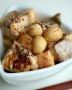 Рыба с манго и макадамией в кокосовом соусе